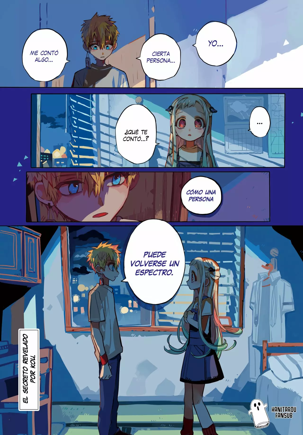 Jibaku Shounen Hanako-kun Capítulo 74 - Página 3