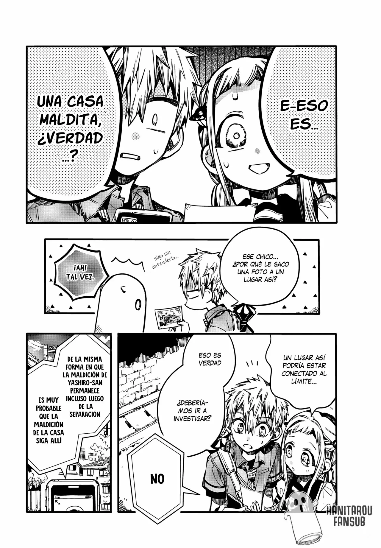 Jibaku Shounen Hanako-kun Capítulo 75 - Página 13