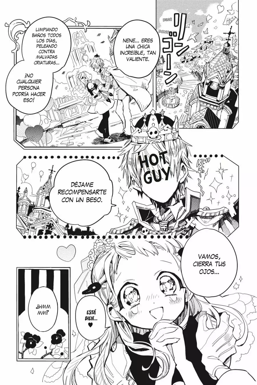 Jibaku Shounen Hanako-kun Capítulo 8 - Página 3
