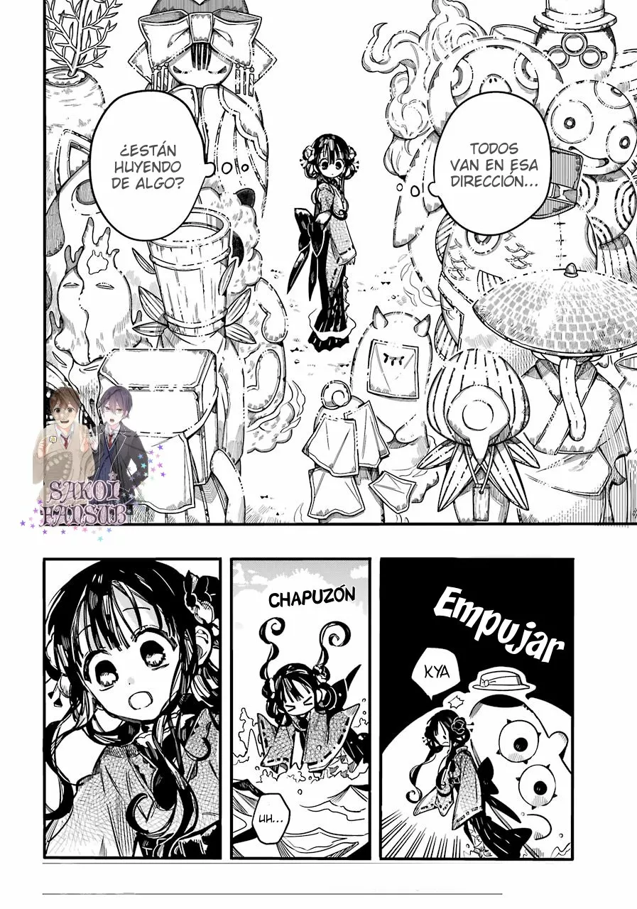 Jibaku Shounen Hanako-kun Capítulo 84 - Página 13