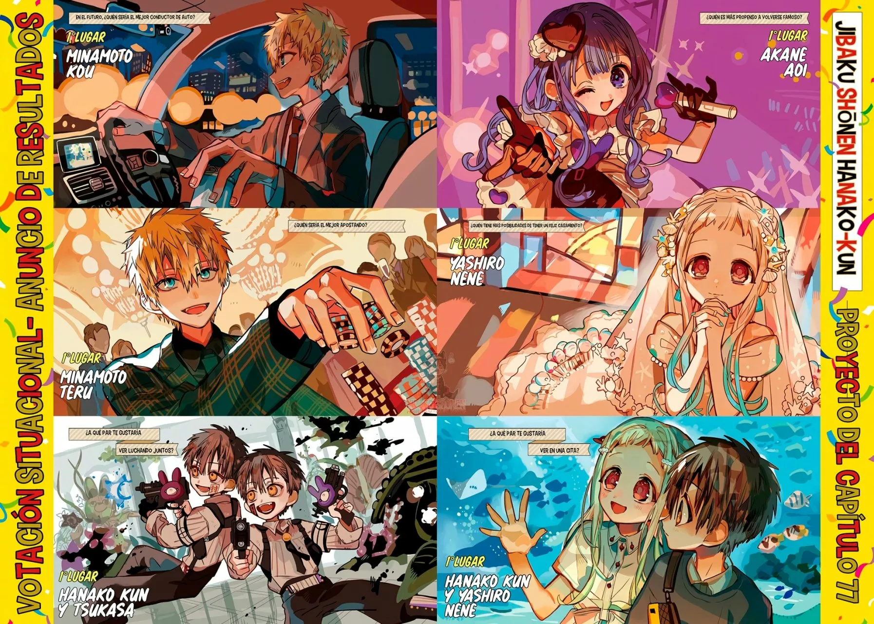 Jibaku Shounen Hanako-kun Capítulo 87 - Página 6