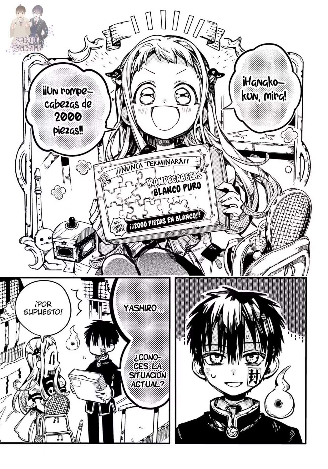 Jibaku Shounen Hanako-kun Capítulo 91 - Página 9