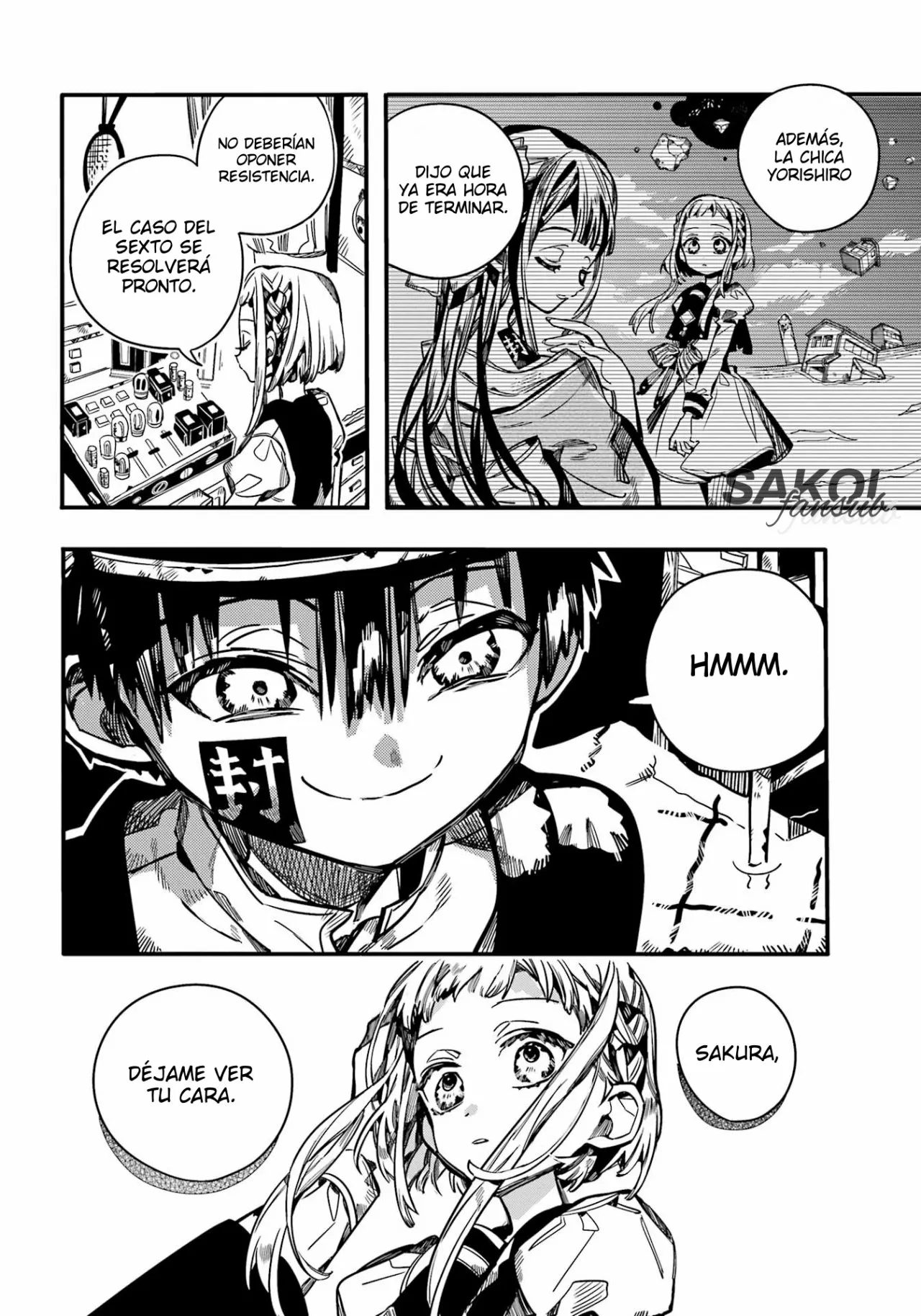 Jibaku Shounen Hanako-kun Capítulo 92 - Página 13