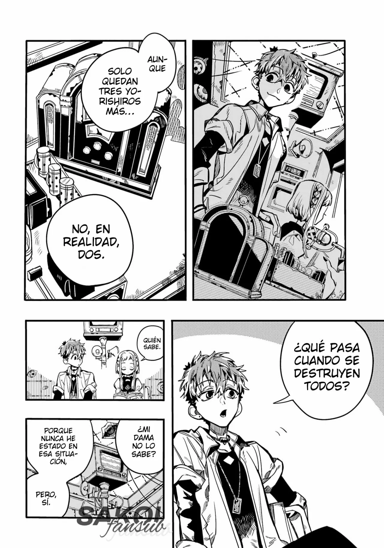 Jibaku Shounen Hanako-kun Capítulo 92 - Página 19