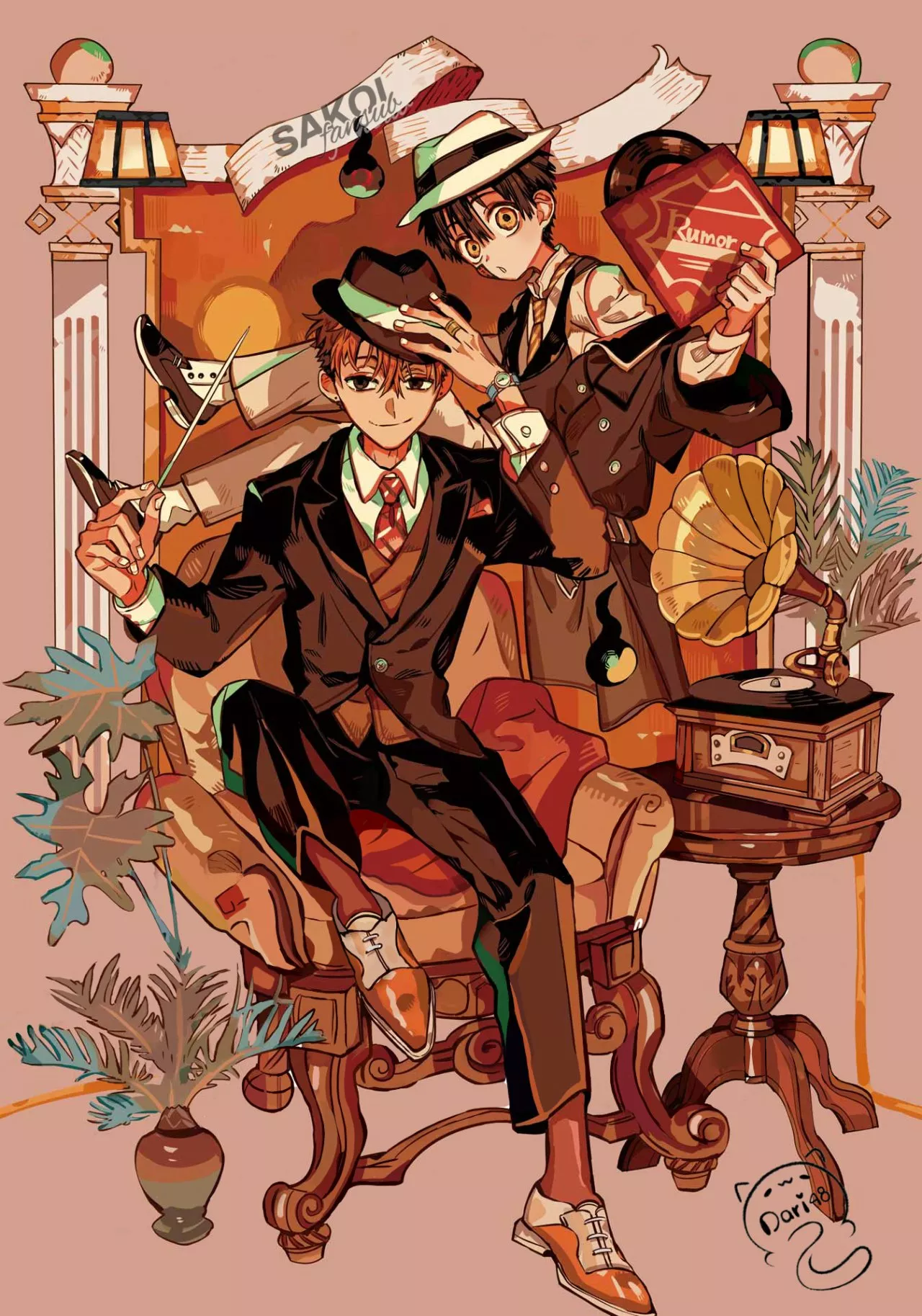 Jibaku Shounen Hanako-kun Capítulo 92 - Página 4