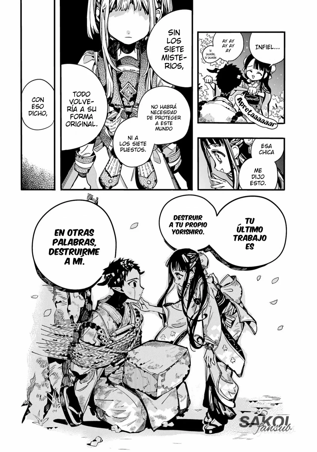 Jibaku Shounen Hanako-kun Capítulo 93 - Página 12