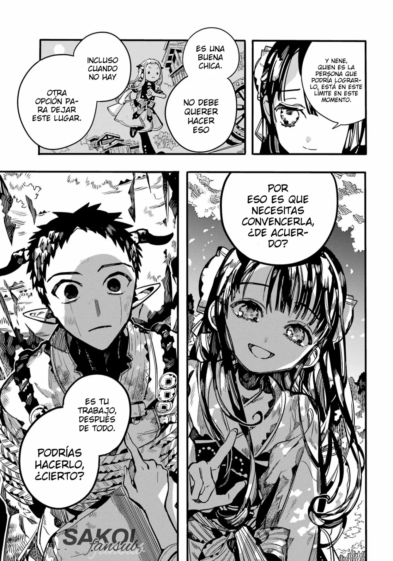 Jibaku Shounen Hanako-kun Capítulo 93 - Página 13