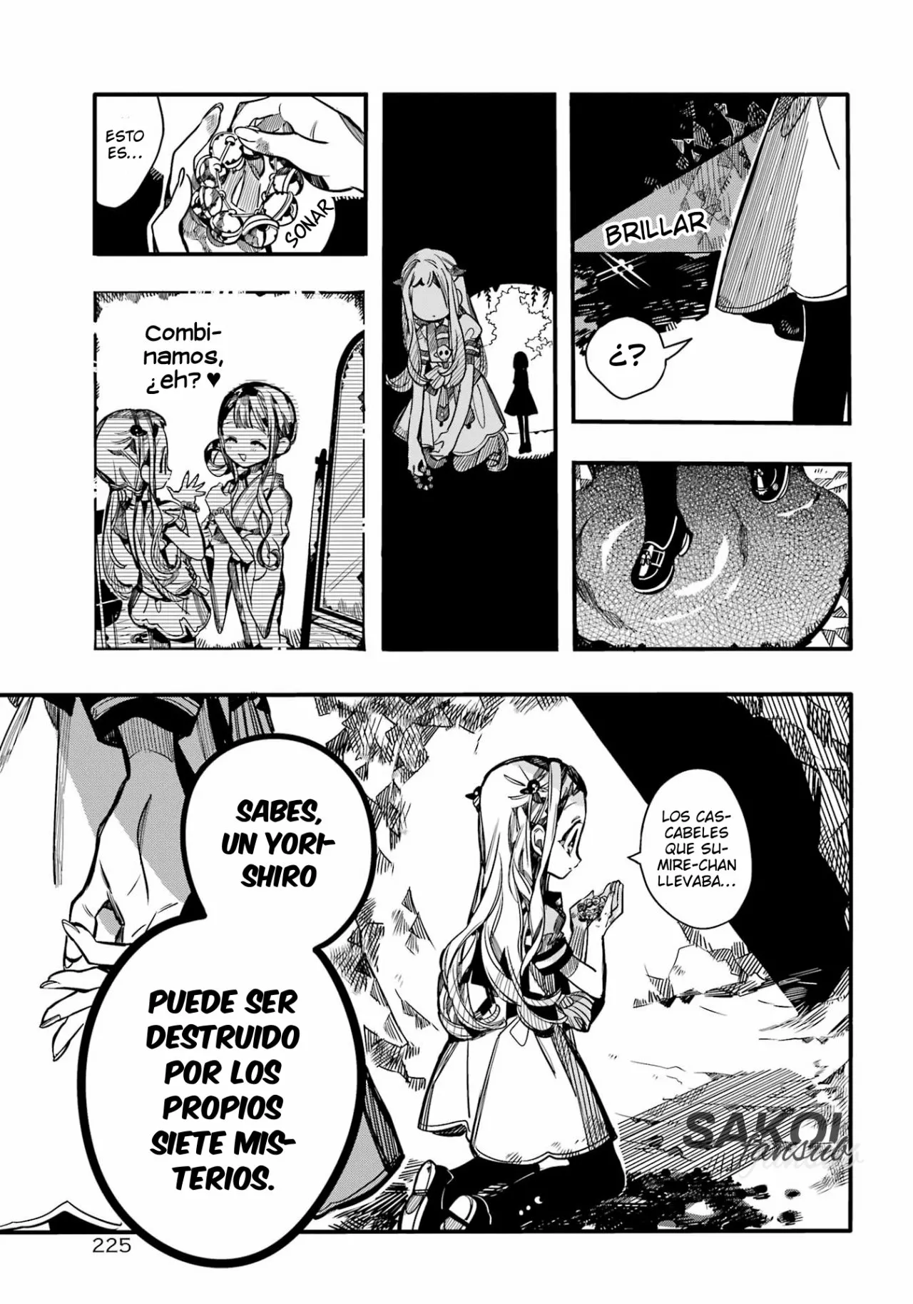 Jibaku Shounen Hanako-kun Capítulo 95 - Página 17