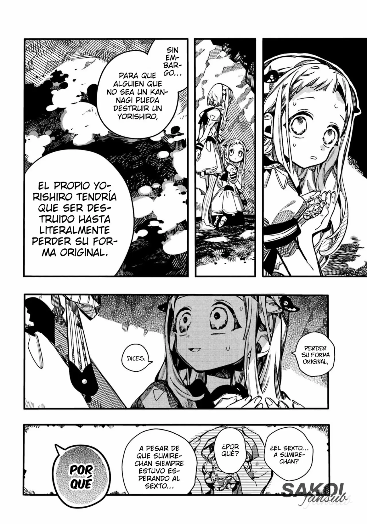 Jibaku Shounen Hanako-kun Capítulo 95 - Página 18