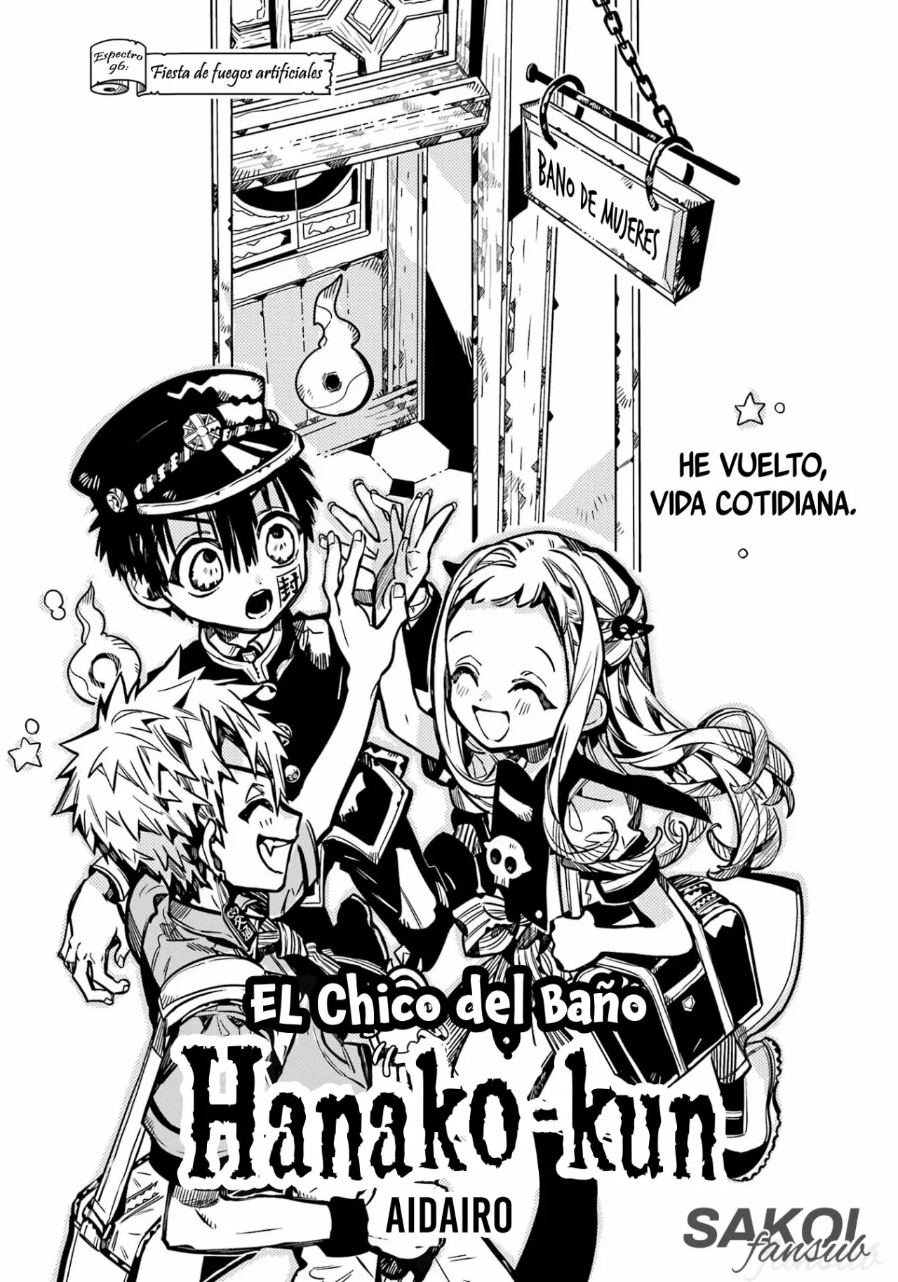 Jibaku Shounen Hanako-kun Capítulo 96 - Página 3