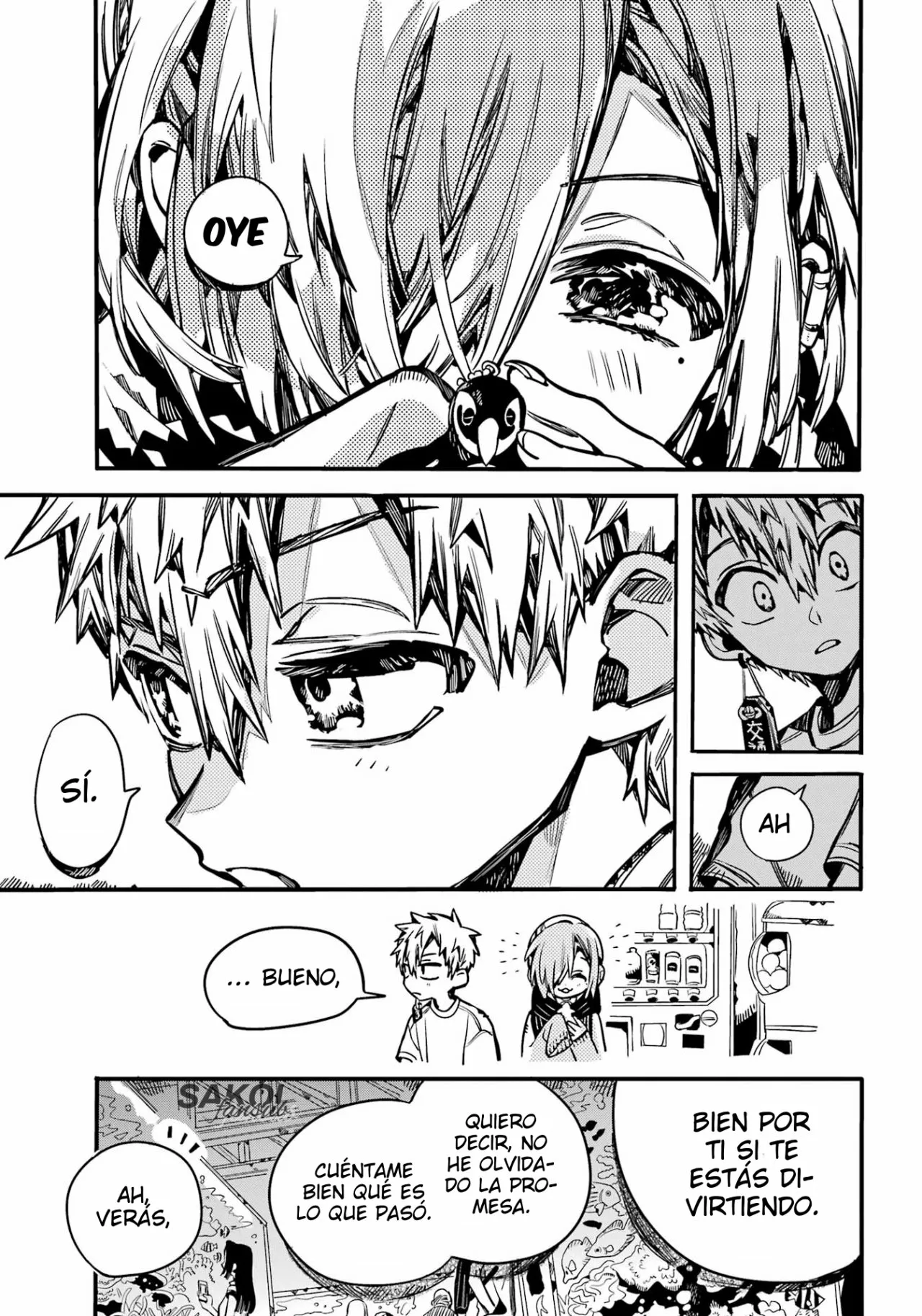 Jibaku Shounen Hanako-kun Capítulo 98 - Página 35