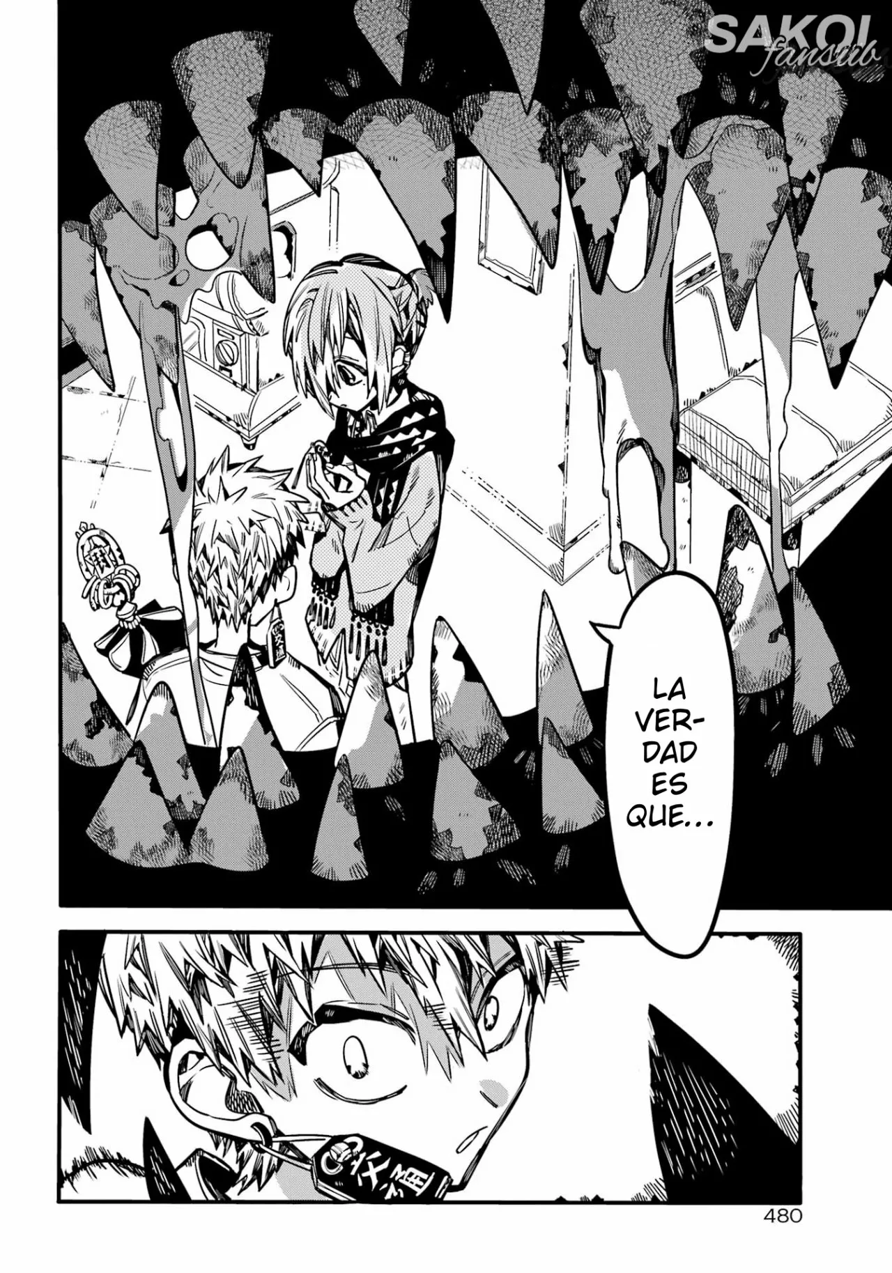Jibaku Shounen Hanako-kun Capítulo 98 - Página 36