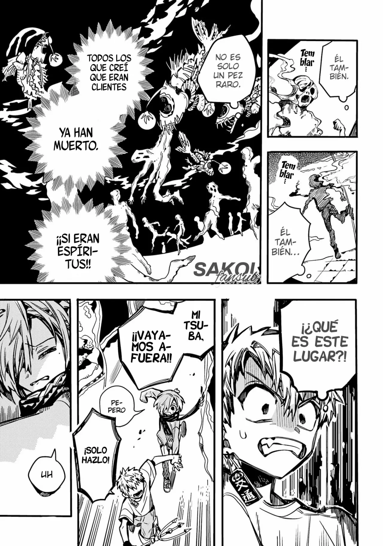Jibaku Shounen Hanako-kun Capítulo 98 - Página 41