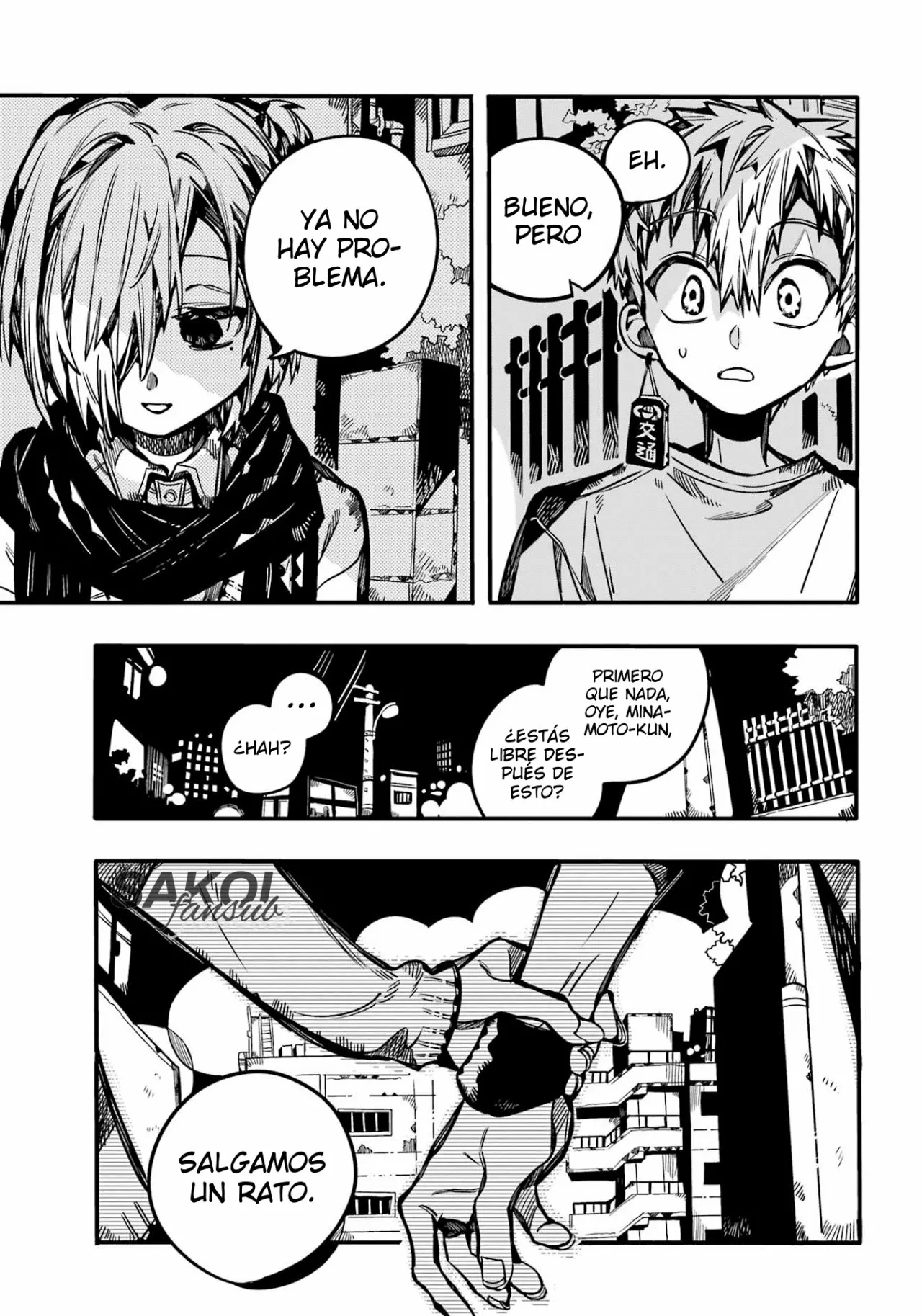 Jibaku Shounen Hanako-kun Capítulo 98 - Página 8