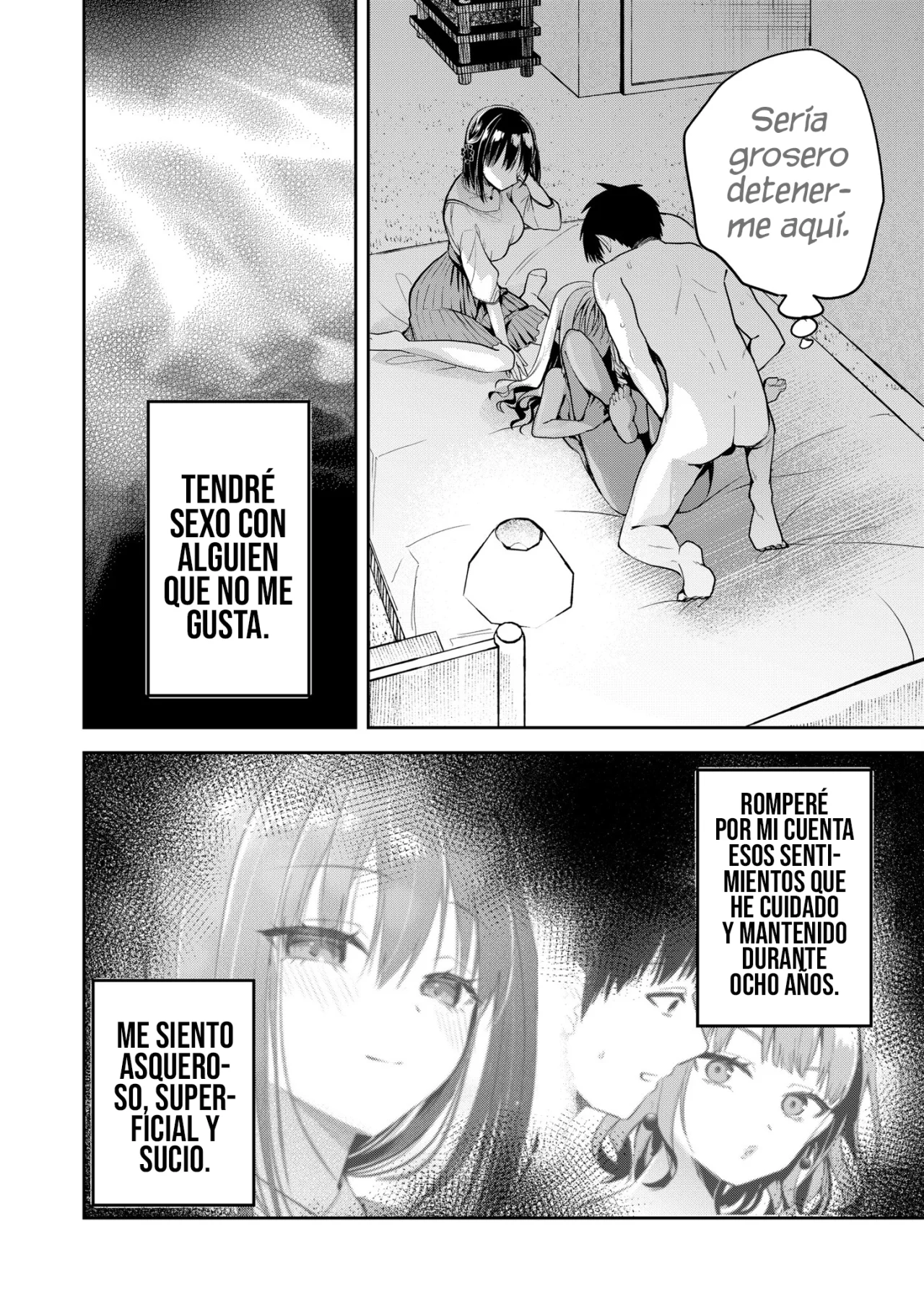 Kimi no Mae de Kimi Igai wo Daku Capítulo 13 - Página 8