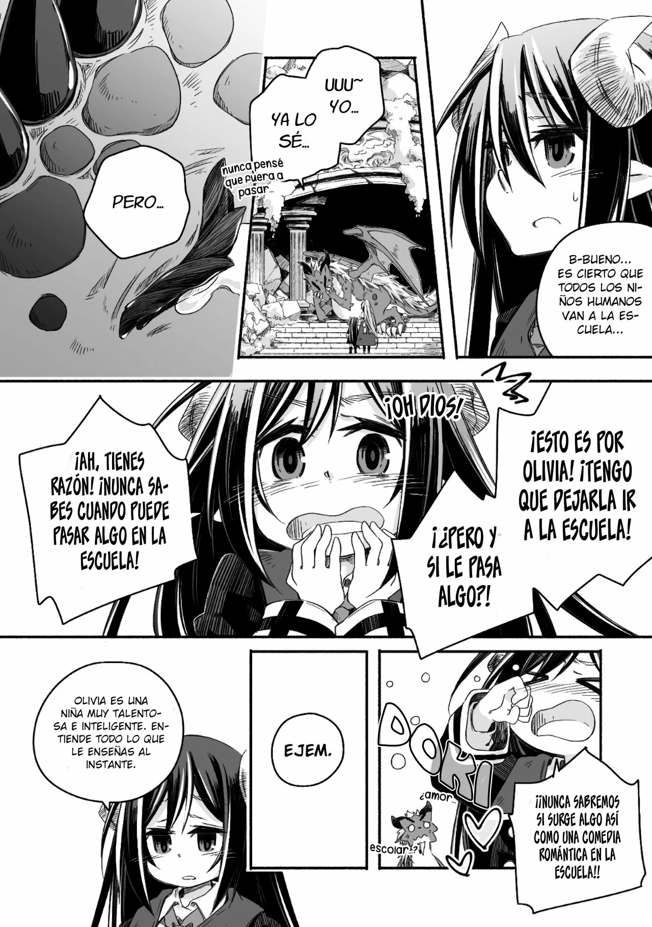 Diario de paternidad del dragón más fuerte que de repente se convirtió en papá～Hija linda, reconfortante y que crece para ser la más fuerte del mundo humano Capítulo 9 - Página 7