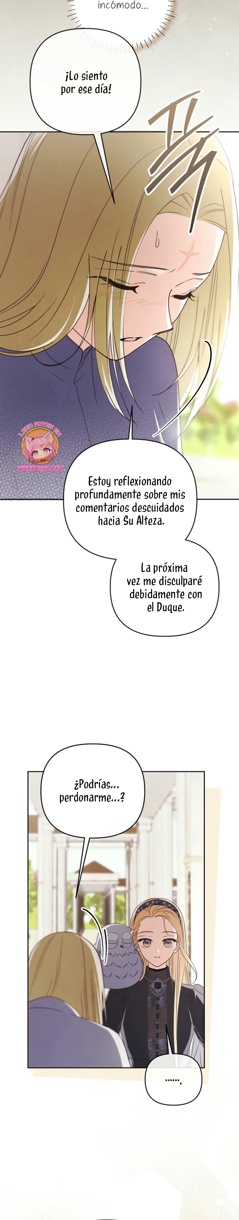 El duque monstruo me confunde con su esposa Capítulo 49 - Página 18